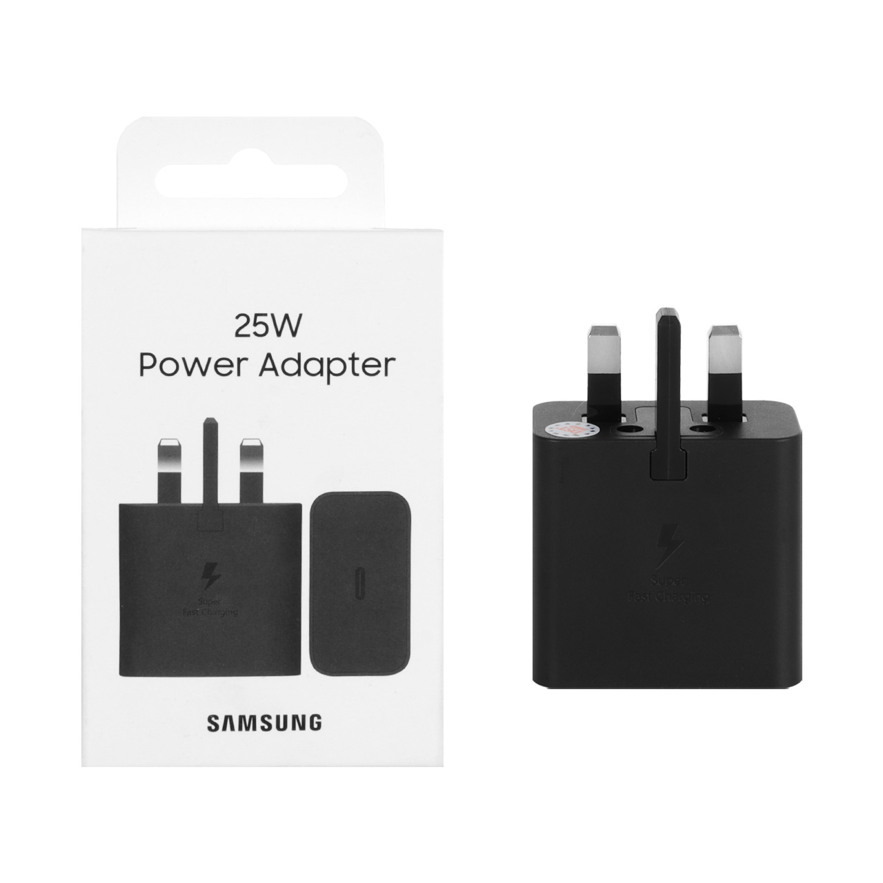 شارژر دیواری سه پین SAMSUNG 25W  T2510 ( فست و PD) مشکی DST (6 ماهه DST+ بیمه نامه 12 ماهه DGARD)